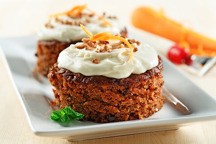 Gluten-Free Carrot Cake with Cream Cheese Frosting