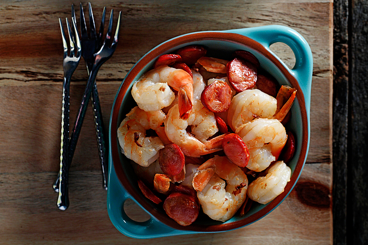 Chorizo and Garlic Shrimp Recipe