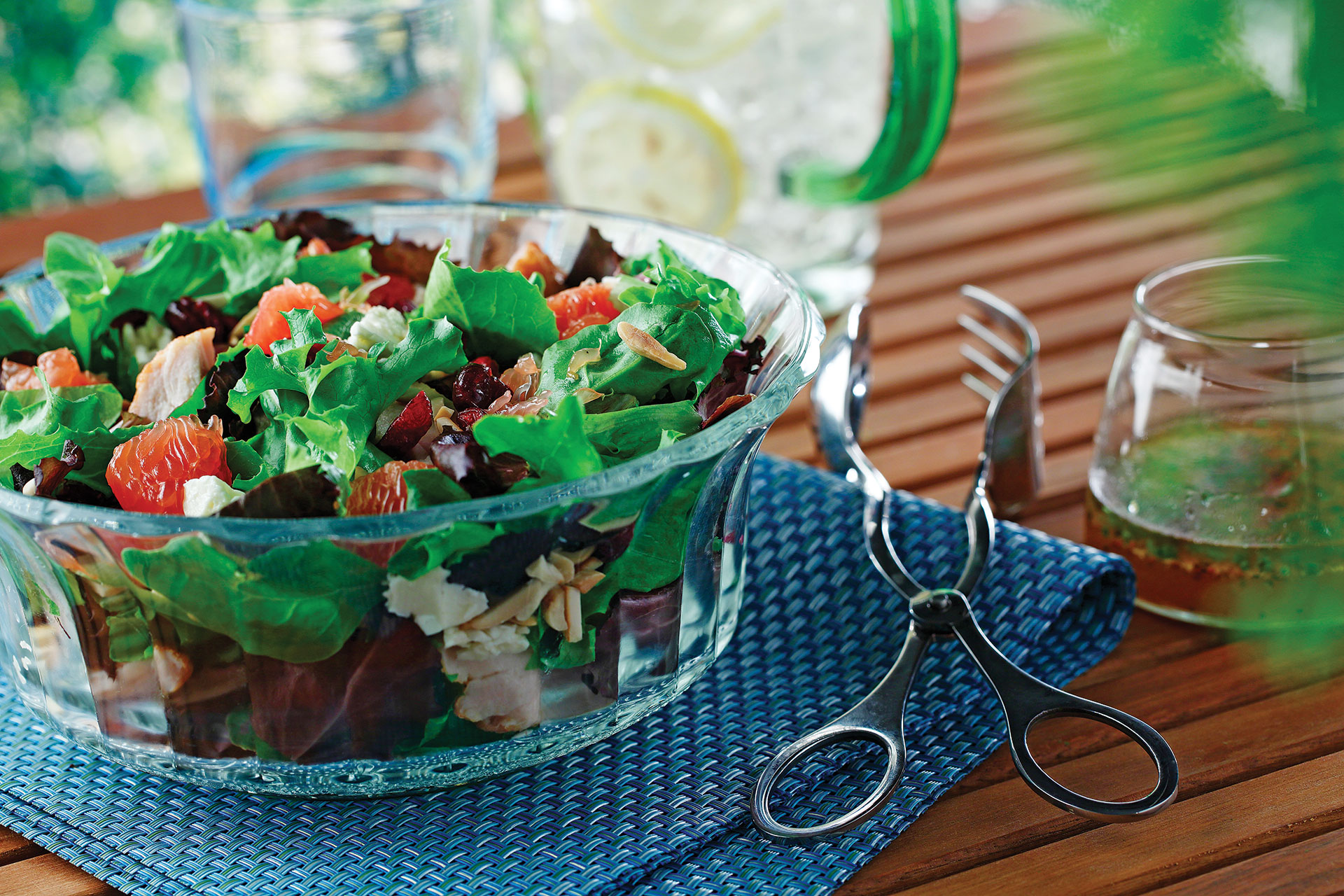 Grilled Grapefruit and Chicken Salad recipe