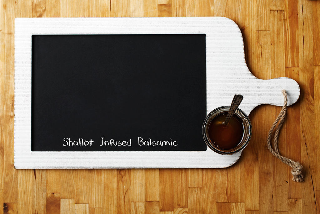Shallot Infused Balsamic Dressing Recipe