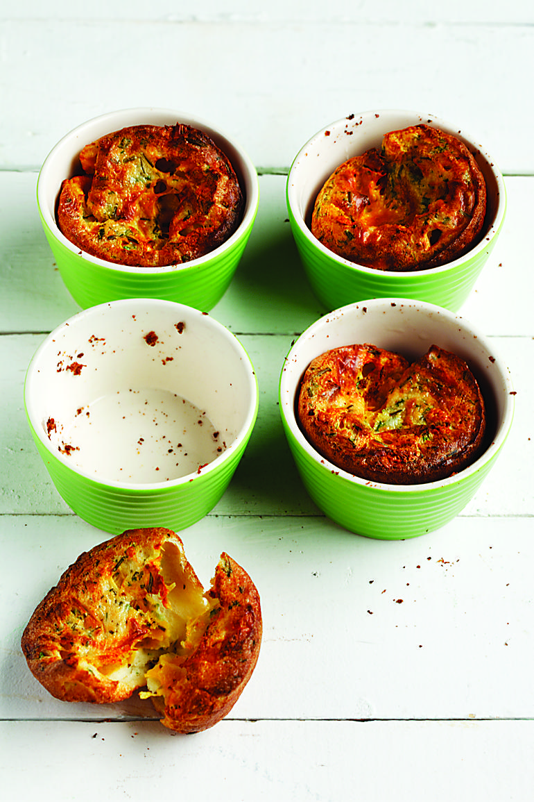 Savoury Sun-dried Tomato & Cheddar Popovers Recipe