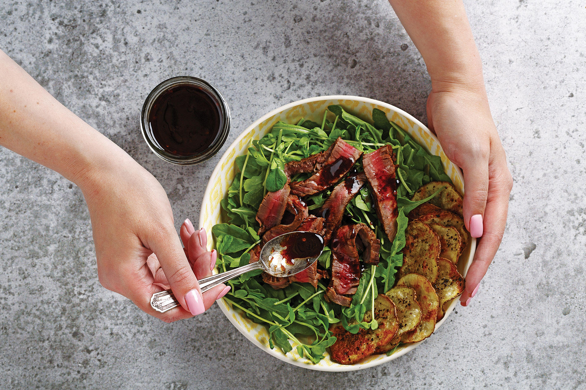 Tangy Sweet Balsamic Sirloin Steak